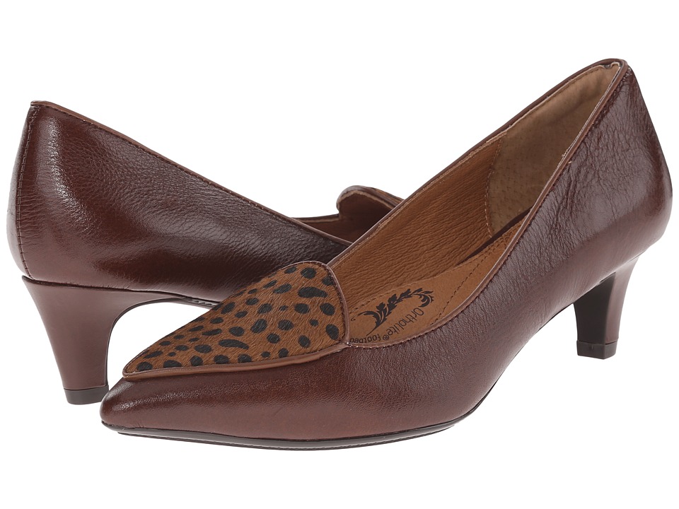 Sofft Varney (Sturdy Brown/Cocoa Venice/Cheetah Print) High Heels