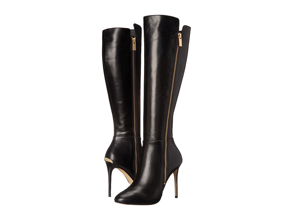 UPC 885268066698 product image for MICHAEL Michael Kors - Clara Boot (Black Smooth Calf) Women's Zip Boots | upcitemdb.com