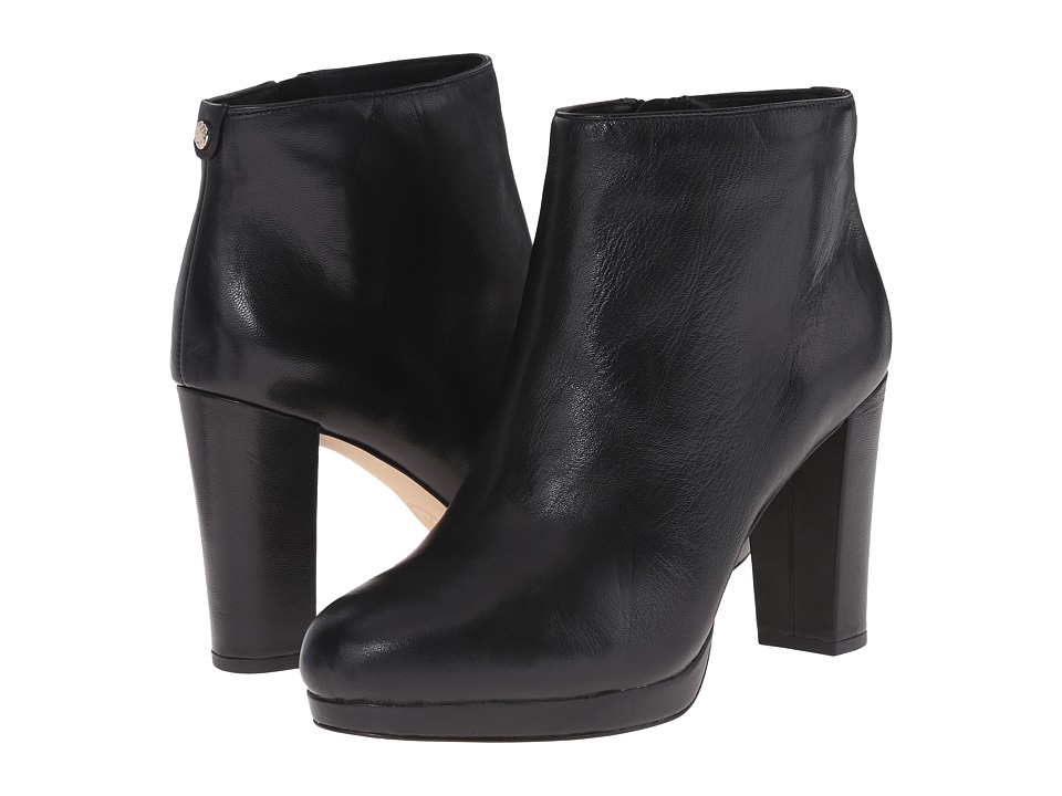 MICHAEL Michael Kors Sammy Platform Bootie (Black Nappa) Women