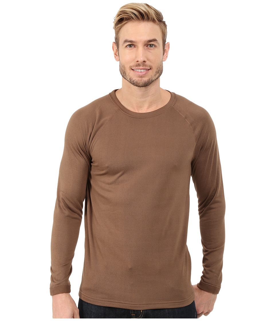 Terramar Military Fleece Crew (Military Brown) Men