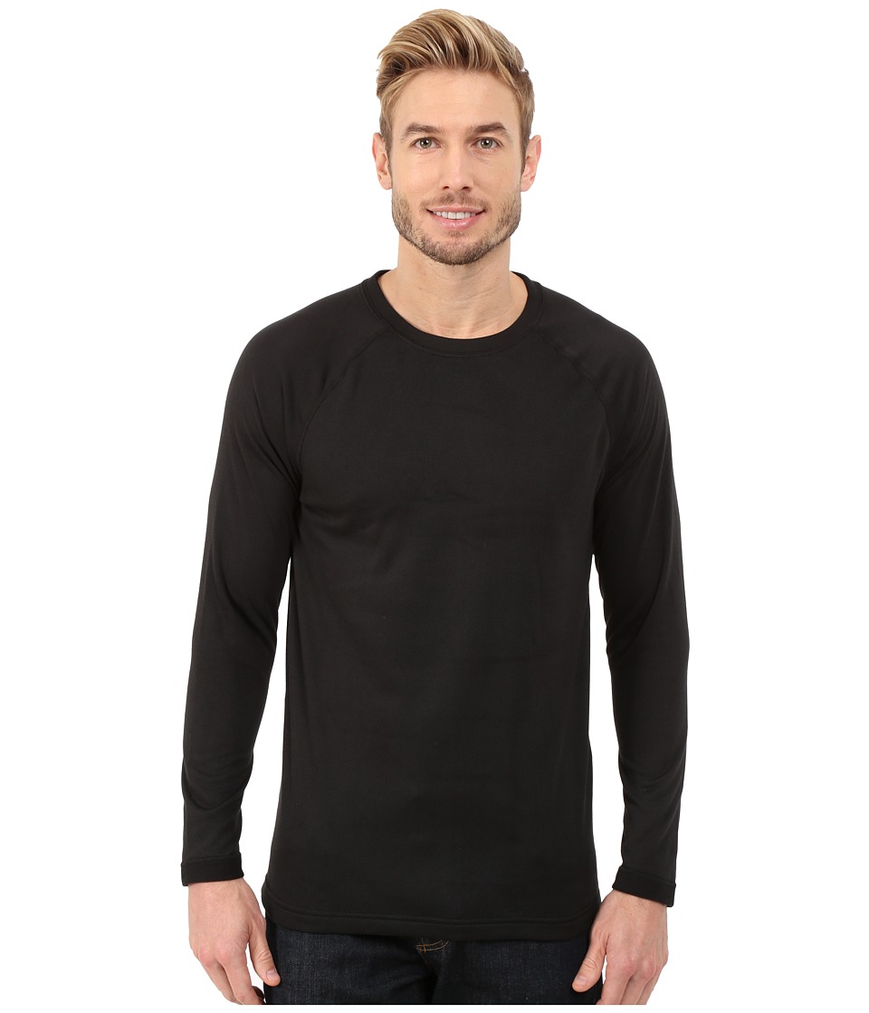 Terramar Military Fleece Crew (Black) Men