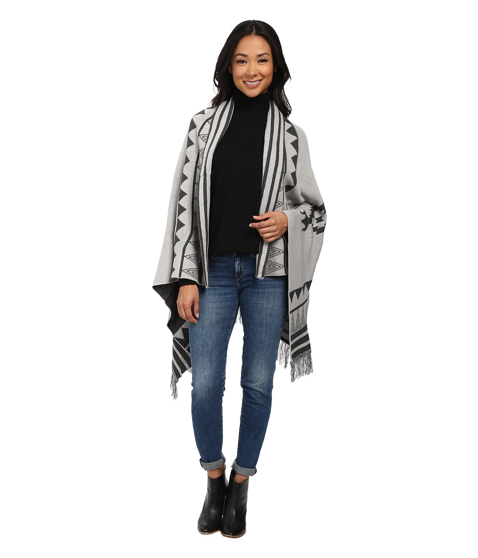 BCBGeneration - Road Trip Wrap (Grey Moss) Women's Clothing