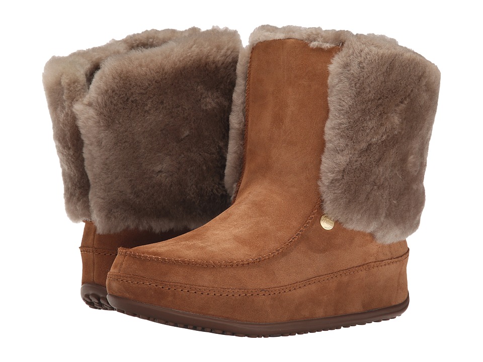 FitFlop SuperCuff Mukluk (Chestnut) Women