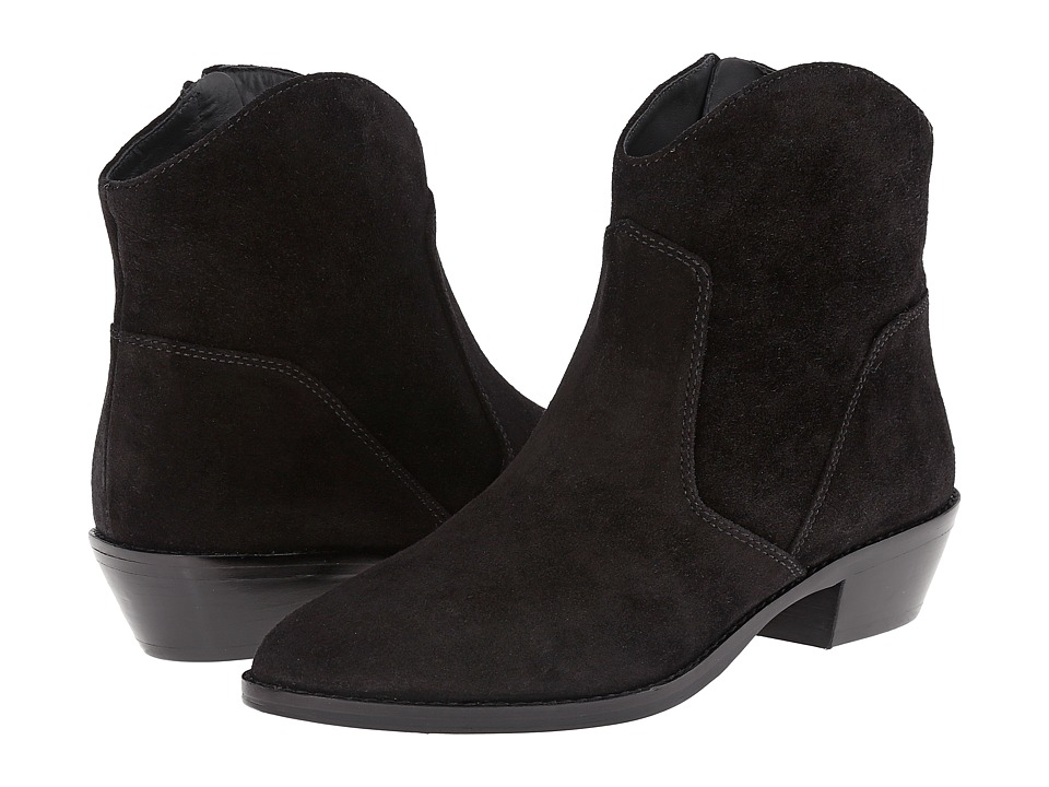 Via Spiga - Franka (Black Sport Suede) Women