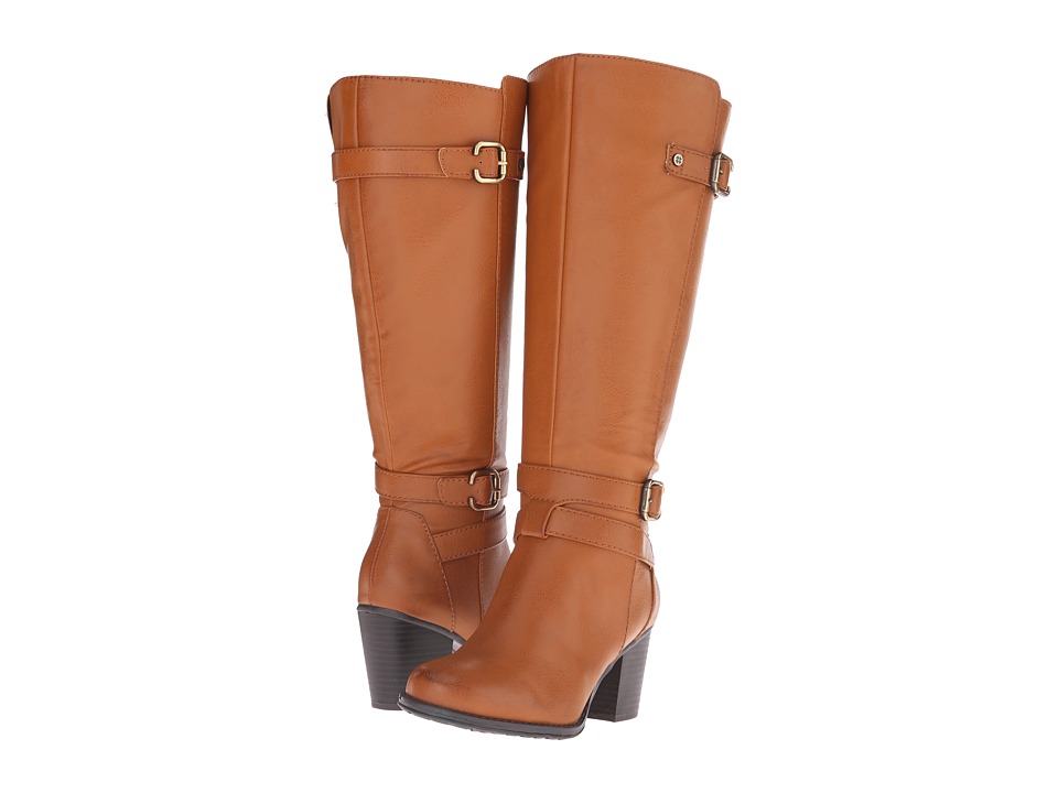 Naturalizer Tricia Wide Calf (Camel Wide Calf Smooth) Women