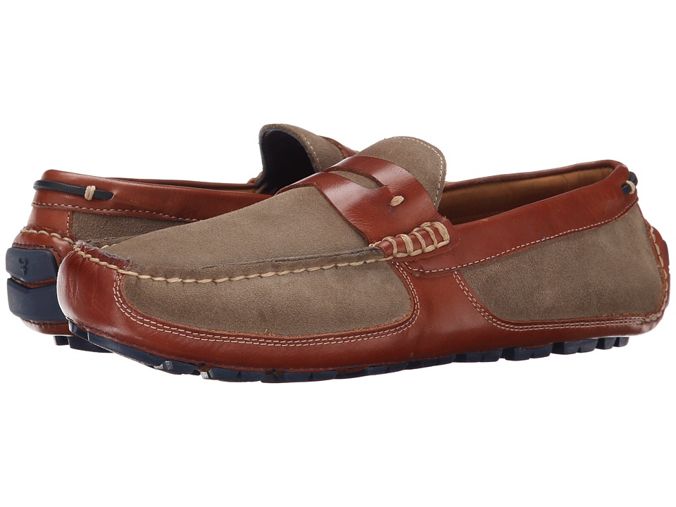 Trask - Derek (Grey Water Resistant Suede) Men
