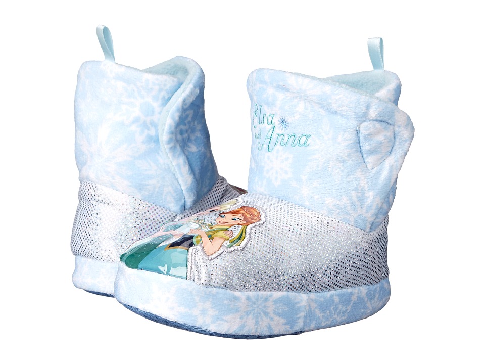 Favorite Characters - Disney Frozen Ana/Elsa FRF203 Slipper (Toddler/Little Kid) (Light Blue) Girls Shoes