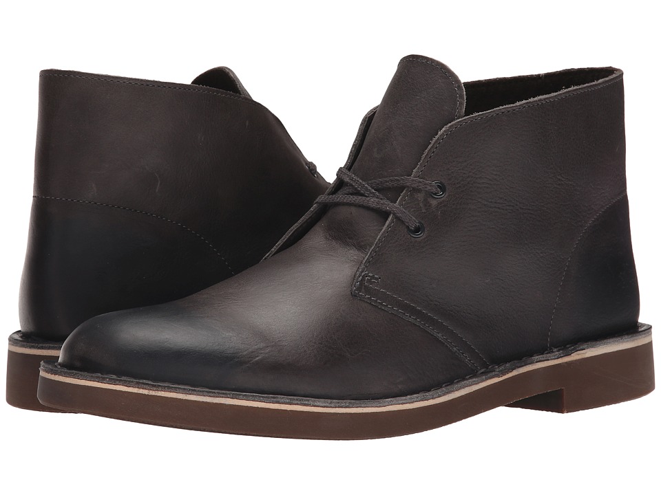 Clarks Bushacre II (Grey Leather) Men