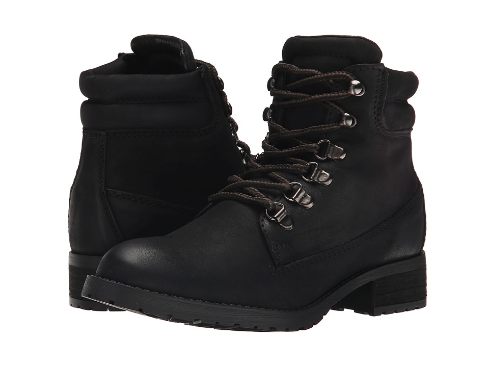 Steve Madden Gantra (Black Leather) Women