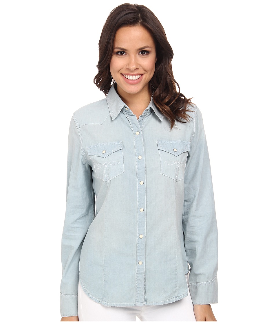 Double D Ranchwear - Daddy's Workshirt (Denim) Women's Clothing