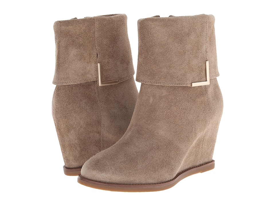Johnston & Murphy Brynn Cuff Bootie (Taupe Oiled Suede) Women