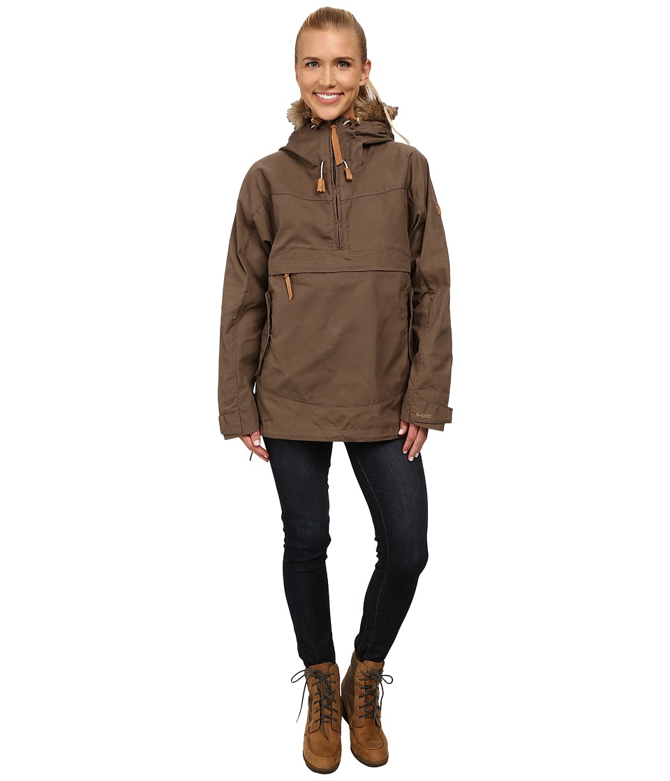 Fj llr ven - Iceland Anorak (Taupe) Women