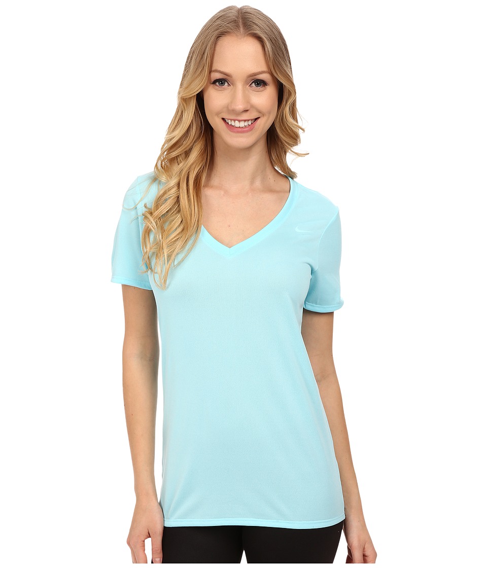 Nike - Legend 2.0 V-Neck Training Tee (Copa/Copa) Women