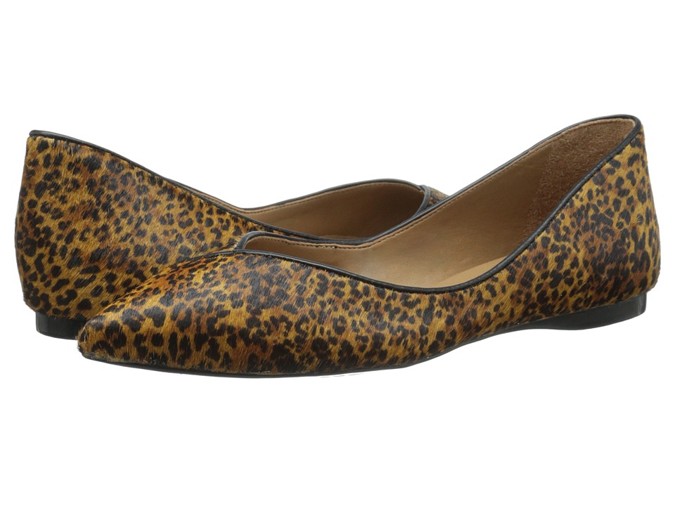 French Sole - Peppy (Snow Leopard Haircalf) Women