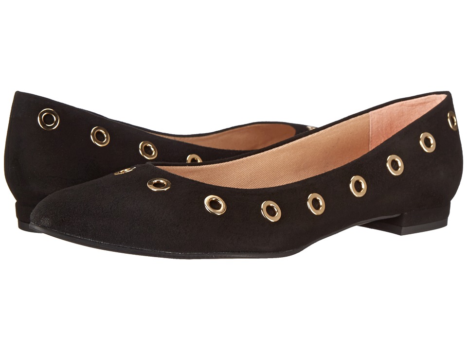 French Sole - Obtuse (Black Suede) Women