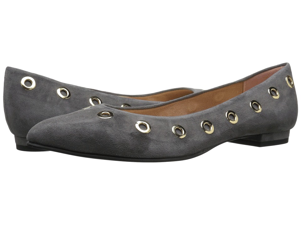 French Sole - Obtuse (Grey Suede) Women