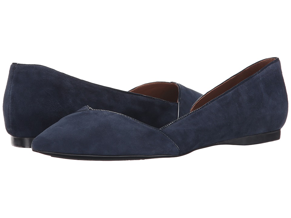 French Sole - Pyro (Navy Suede) Women
