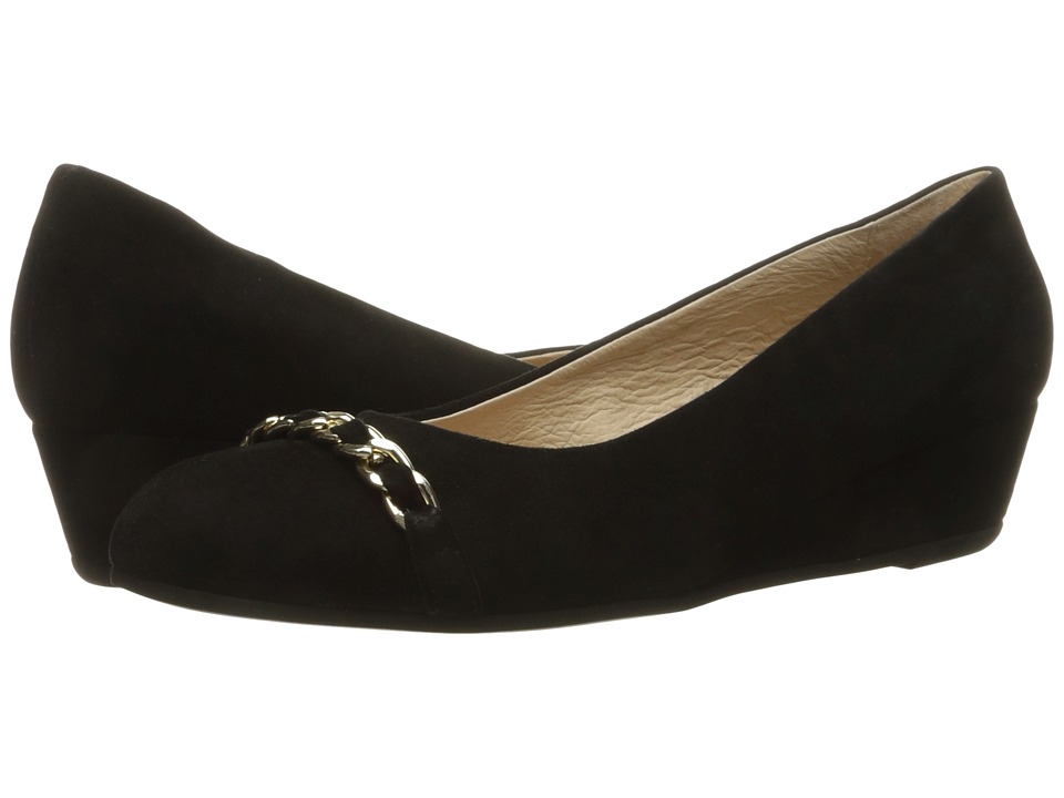 French Sole - Obsessive (Black Suede) Women
