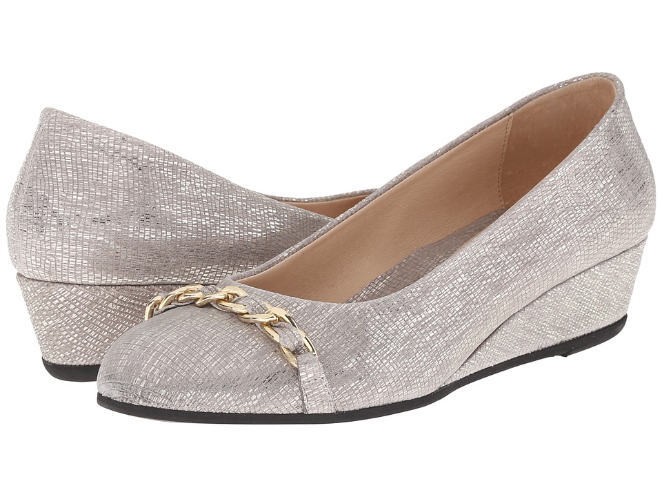 French Sole - Obsessive (Taupe Metallic) Women
