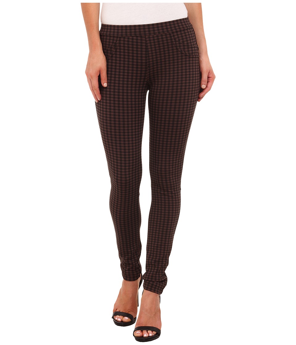 Sanctuary Grease Leggings (Maple Check) Women