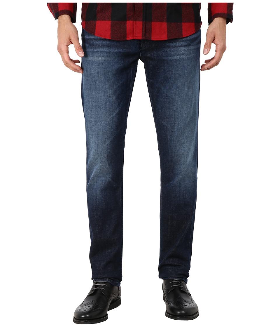 Hudson Blake Slim Straight Zip Fly Jeans in Reverb (Reverb) Men