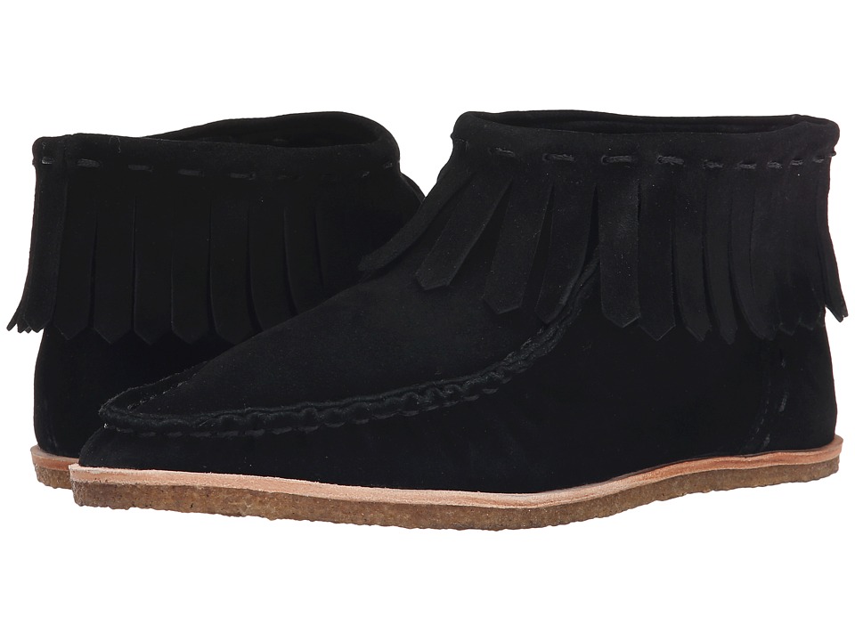 Splendid Bennie (Black Silky Cow Suede) Women