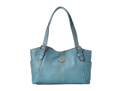 UPC 703357228294 product image for Relic - Bleeker Double Shoulder (Smokey Blue) Shoulder Handbags | upcitemdb.com
