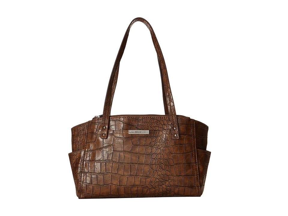 UPC 703357227754 product image for Relic - Caraway Double Shoulder (Chocolate) Shoulder Handbags | upcitemdb.com