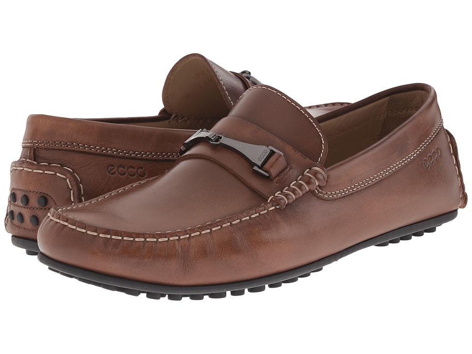 ECCO Hybrid Moc Loafer (Walnut) Men