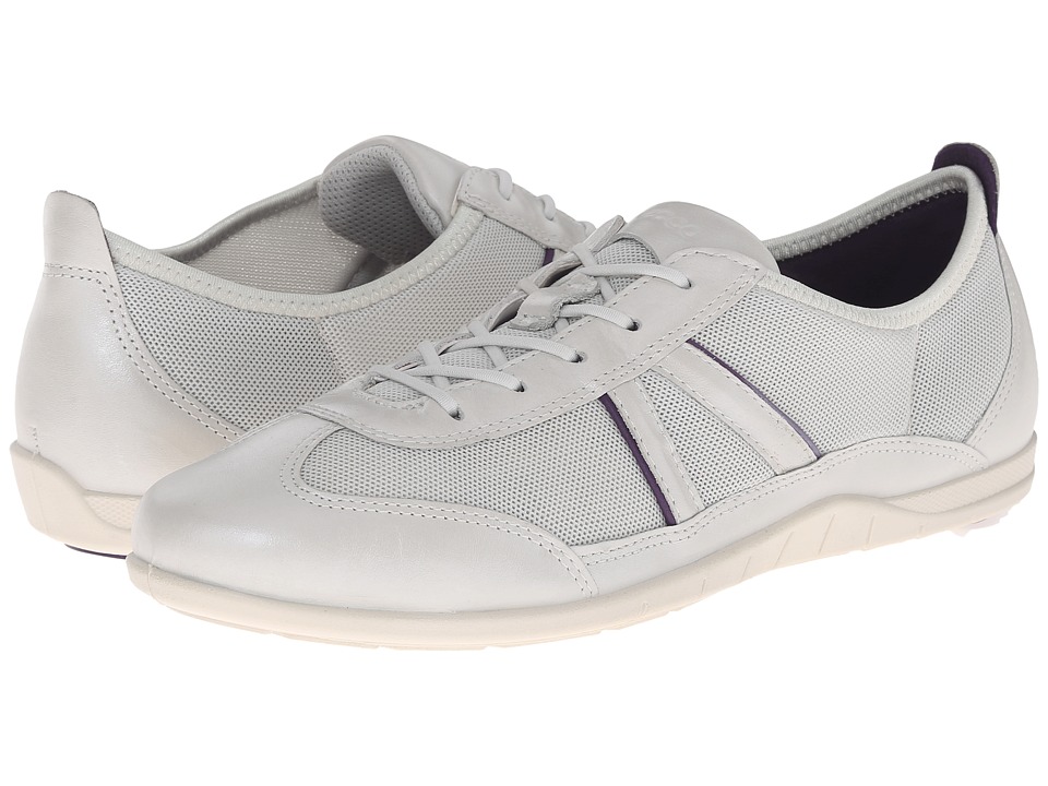 ECCO Bluma Summer Sneaker (White/Shadow White/Crown Jewel) Women