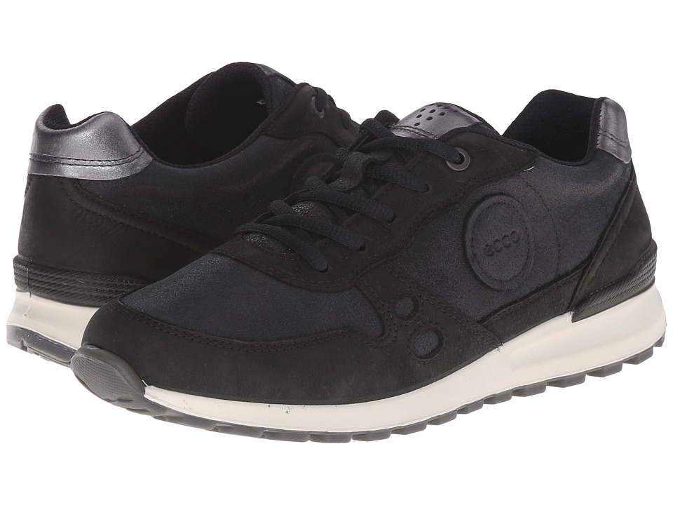 ECCO CS14 Casual Sneaker (Black/Black/Black/Dark Shale Metallic) Women