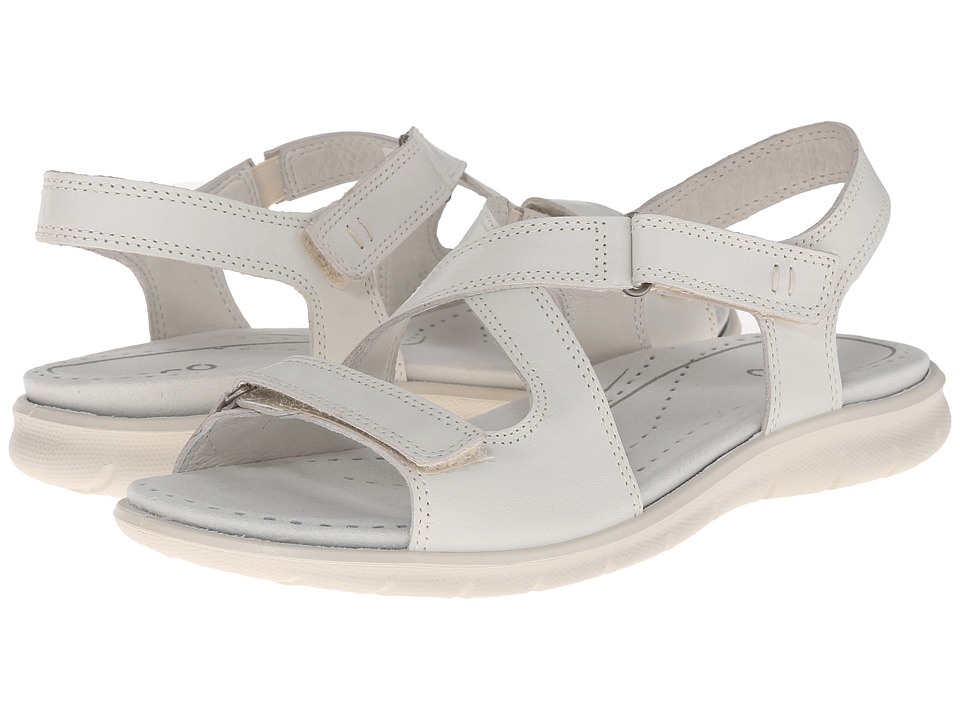 ECCO Babett Sandal (Shadow White) Women