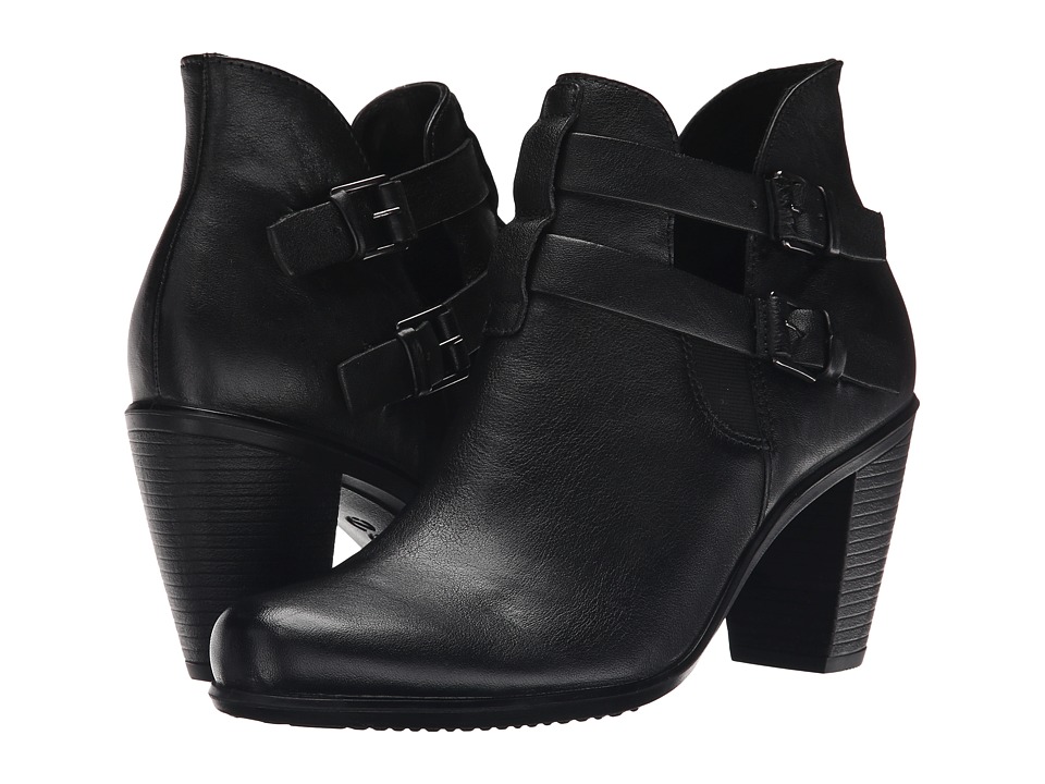 ECCO Touch 75 Double Buckle (Black) Women