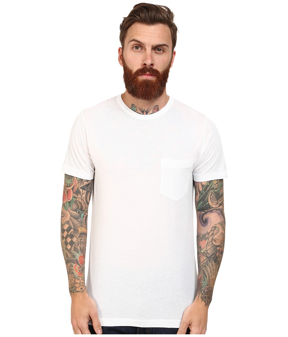 French Connection Loose Knit Jersey Tee (White) Men