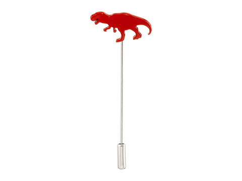 Original Penguin - T-Rex Metal Lapel Pin (Red) Ties