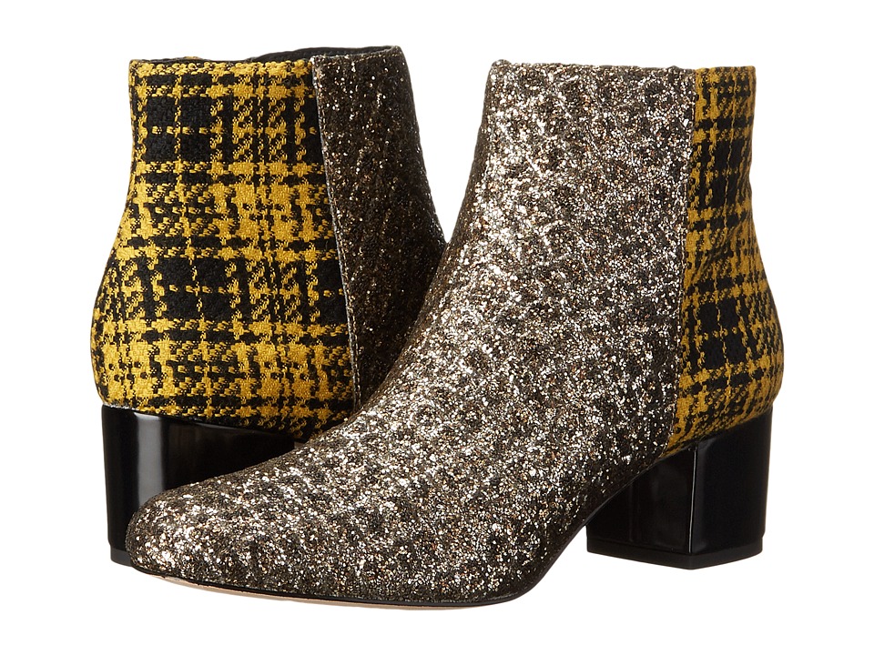 Sam Edelman - Edith (Gold/Amber Black Plaid) Women
