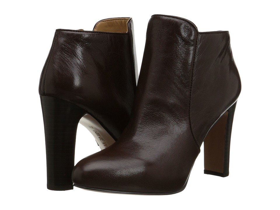 Nine West - Gidran (Dark Brown Leather) Women