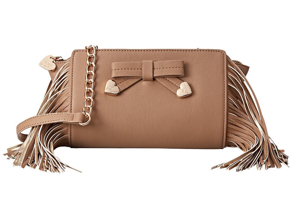 UPC 889487036517 product image for Betsey Johnson - Fringe Party Crossbody (Spice) Cross Body Handbags | upcitemdb.com