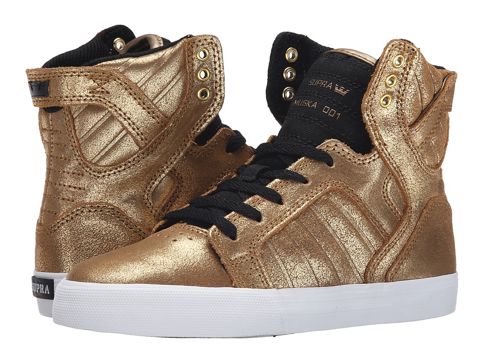 supra skytop youth gold