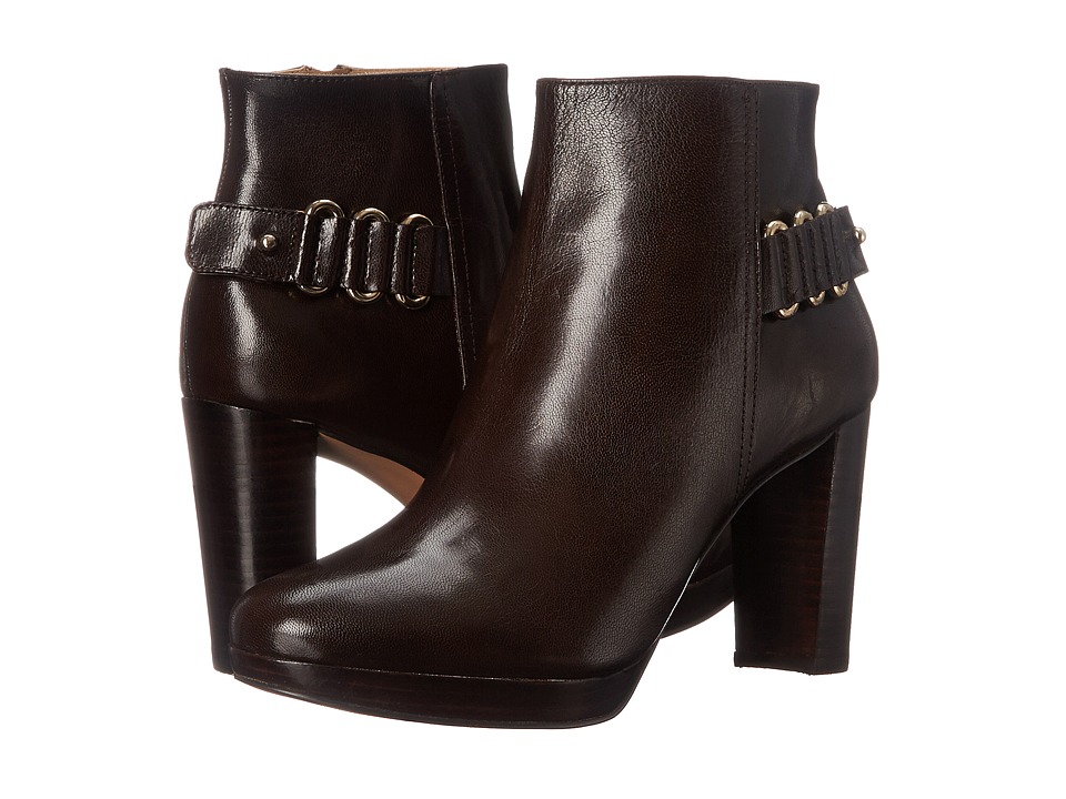 Nine West - Kali (Dark Brown Leather) Women