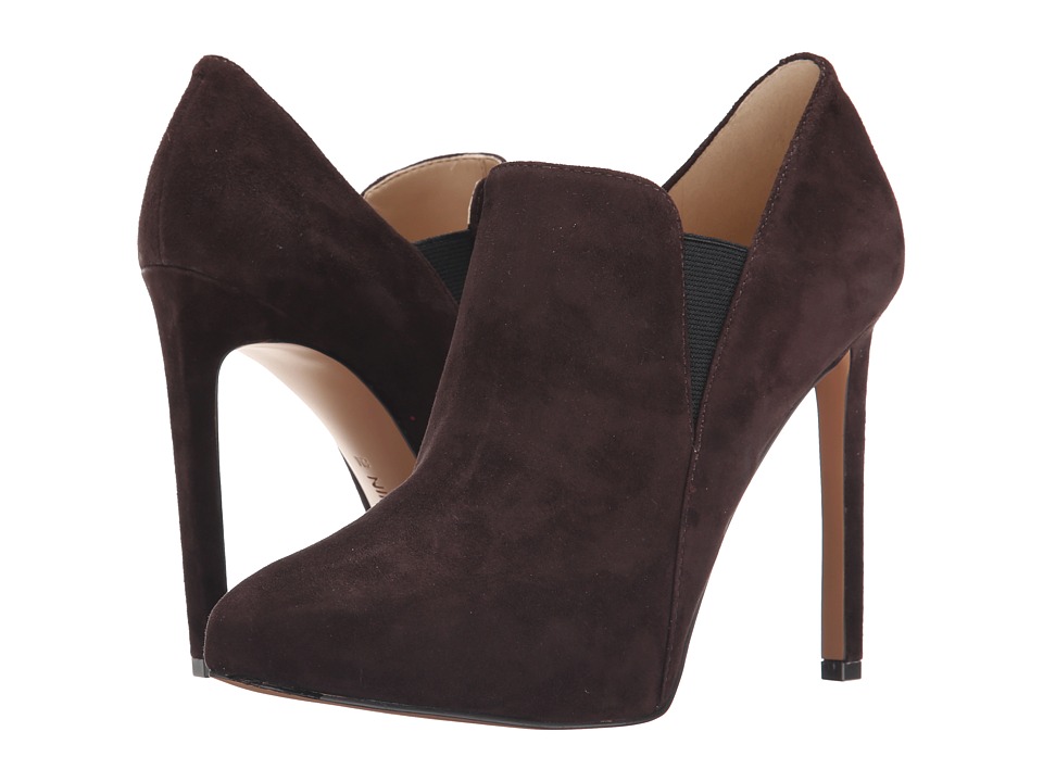 Nine West Leandra (Dark Brown/Black Suede) Women