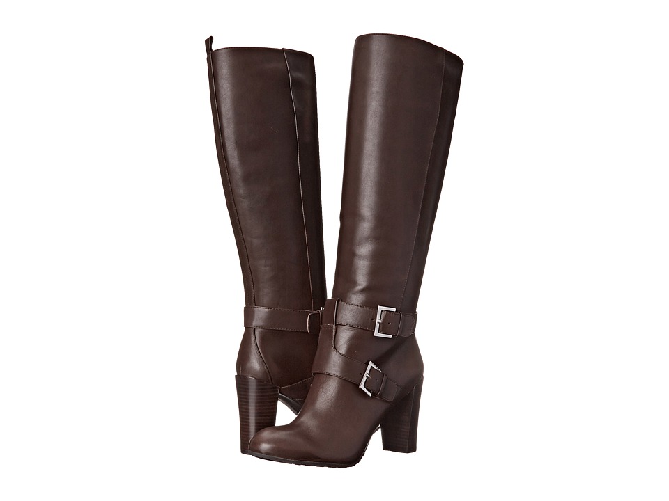 Nine West Skylight (Dark Brown Leather) Women