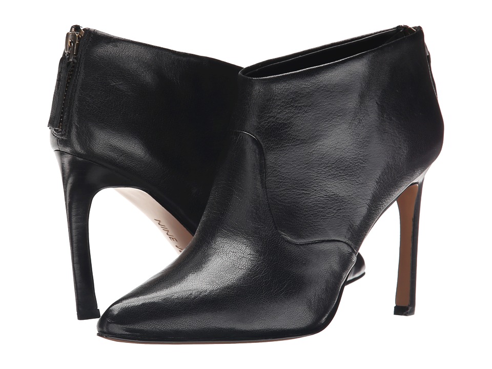 Nine West - Swarm (Black Leather) Women