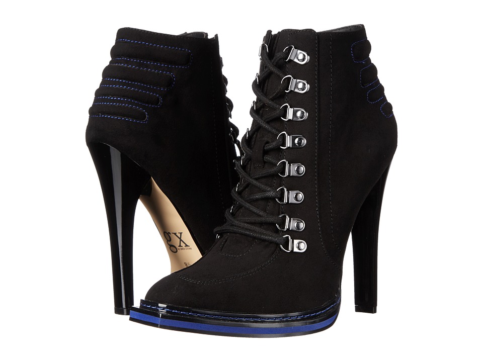 GX By Gwen Stefani - Teardrop (Black Micro Suede) Women