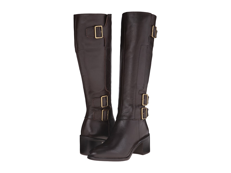 Franco Sarto - Elate (Dark Brown Leather) Women