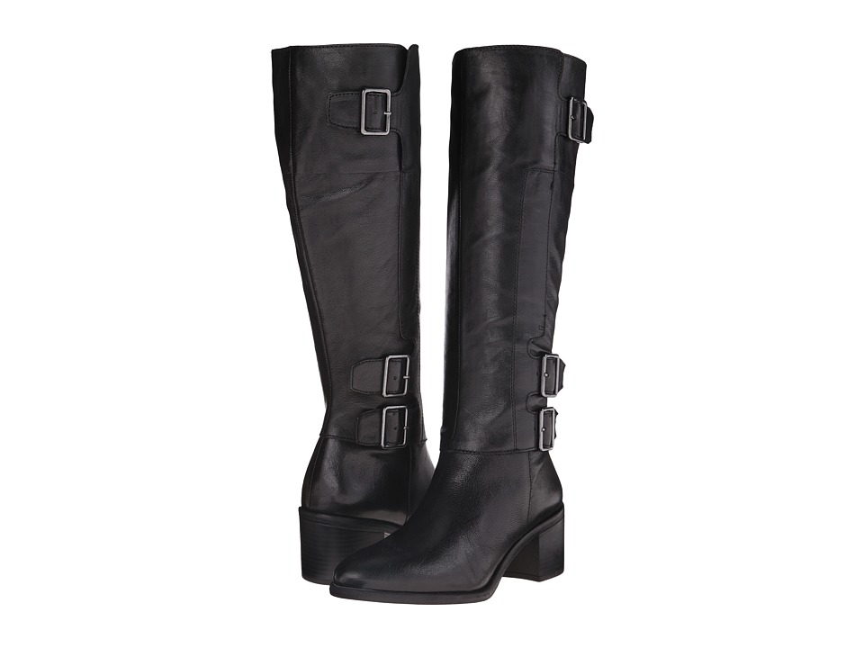 Franco Sarto - Elate (Black Wax Goat Leather) Women