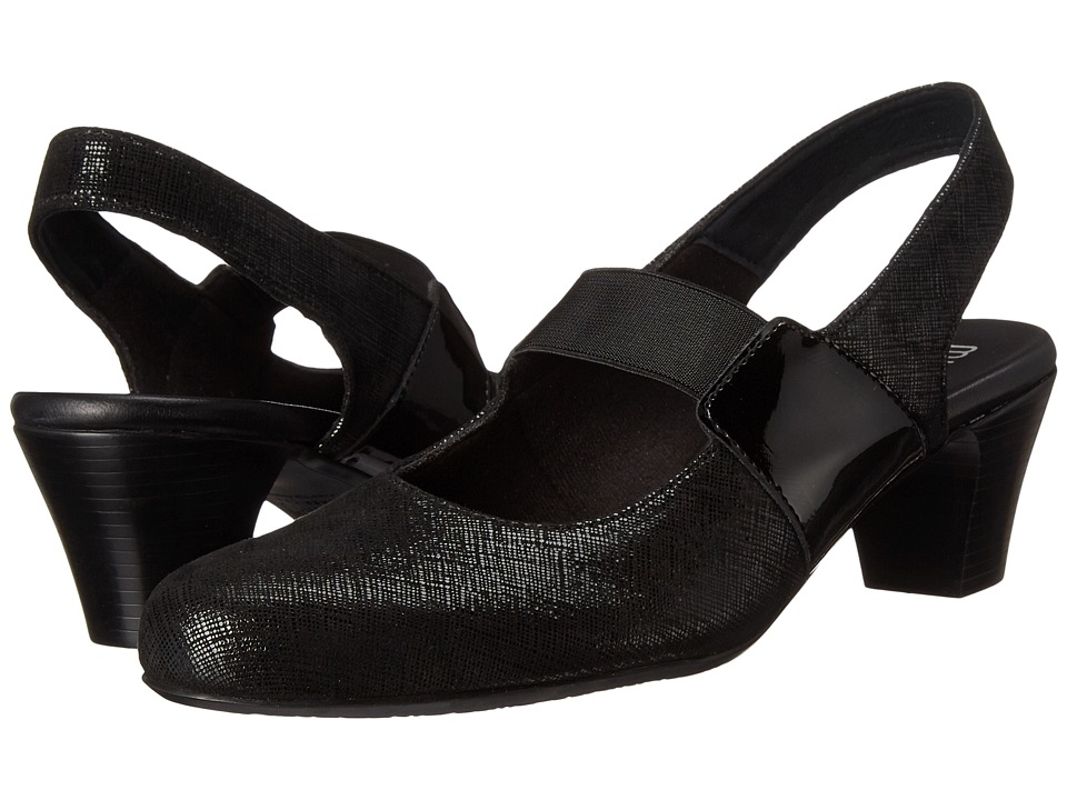 Munro Ella (Black Crosshatch) Women