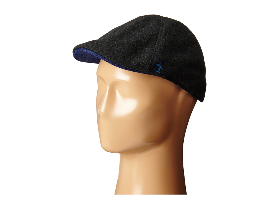 Original Penguin - Wool Six Panel Driver (Black) Driving Hats