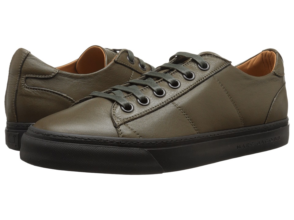 Marc Jacobs - Leather Low-Top Sneaker (Muschio) Men