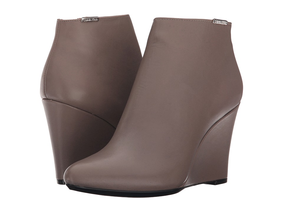 Calvin Klein Charlaine (Winter Taupe Leather) Women